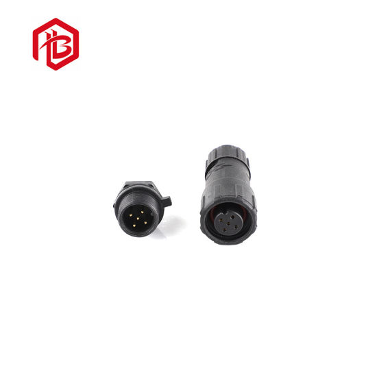 China Manufacturer Assembled M14 Panel Mount Waterproof Wire Connectors