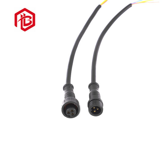 Cable Wire 2 Pin Connector Plug with Free Adjustment Length