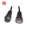 Electrical Waterproof Screw Type Cable IP68 8 Pin Connector