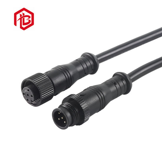 2018 New Promotion Rubber Metal M12 Male and Female Cable Connector
