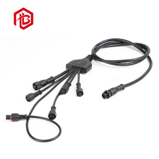 Factory Experience Circular Y-Connector Cable Waterproof Male and Female
