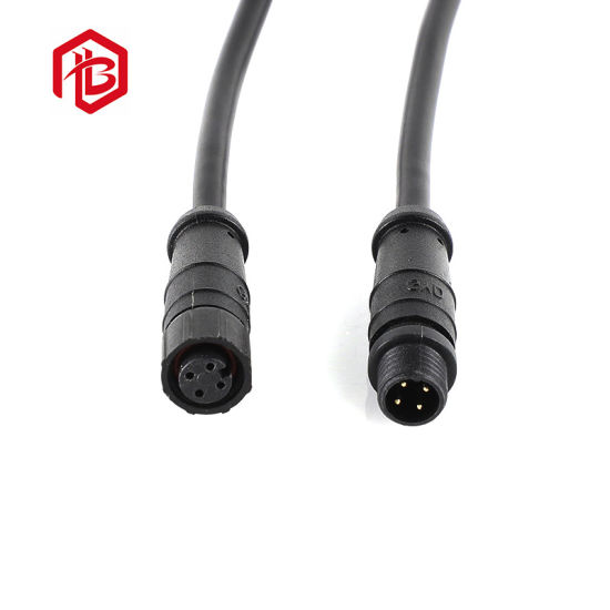 RoHS Certificate IP67 Screw Fit Electrical Mini Plug