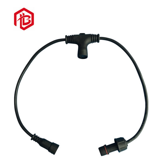 T Type 3 Way IP67 Male and Female Electrical Connector