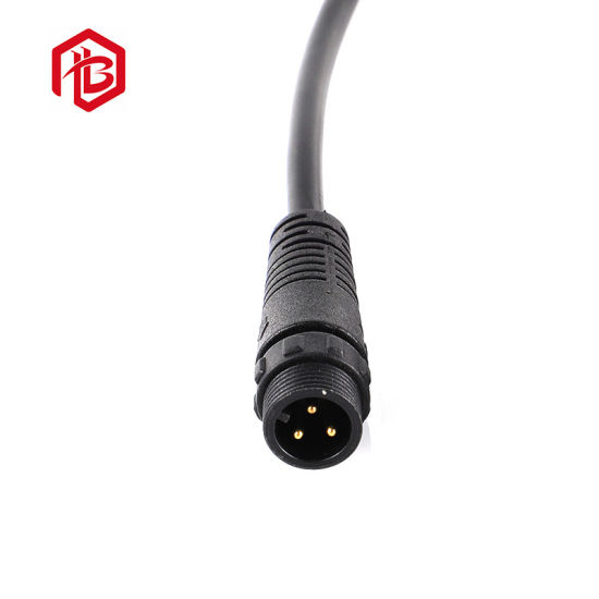 Female to Male Plug LED Light Strip Nylon M12 4 Pin Connector