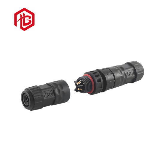 Waterproof Metal Assembled Connector Use in LED Light IP 68