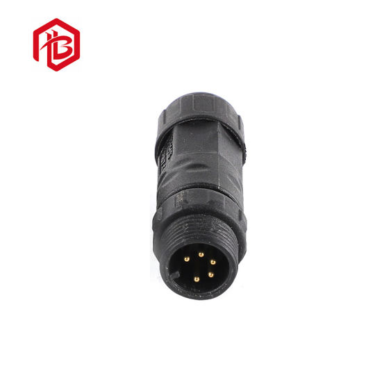 Gold Suppliers Nylon Wireless 3pin Assembly Rubber Plug Socket