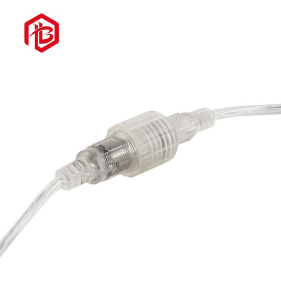 Transparent Waterproof DC Connector with Wire