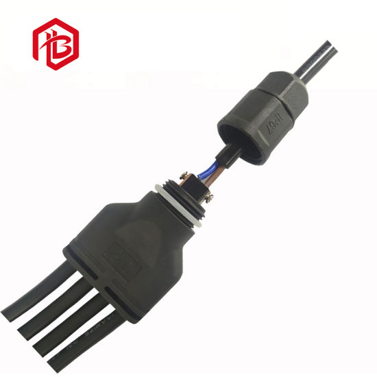 Hot Sale 2 to 12 Pin Waterproof Electric Jack Adapter