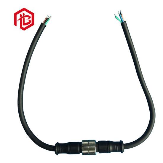 PVC/Nylon/Metal Material LED Strip IP67 2 Pin Waterproof Connector