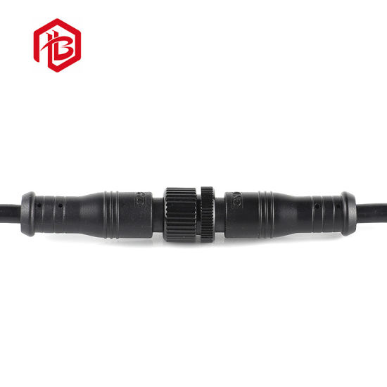 Metal M12 Waterproof Cable Connector LED Connector