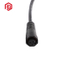 Industrial Circular IP67 Waterproof M12 Nylon 4 Pin Plug