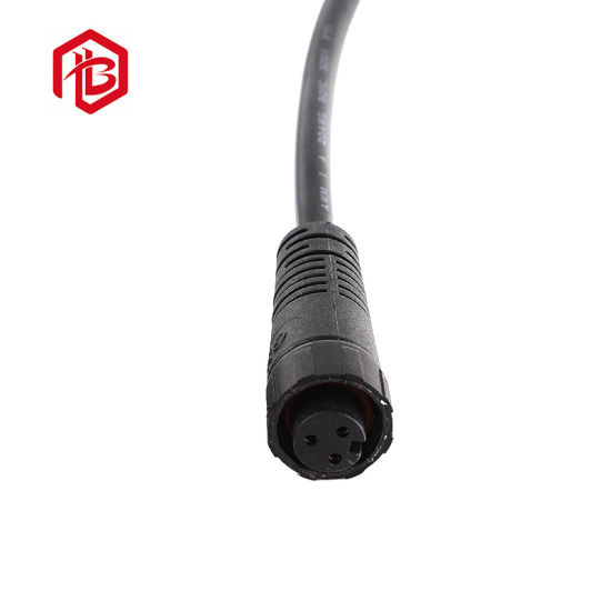 Industrial Circular IP67 M12 waterproof connector Nylon 4 Pin Plug