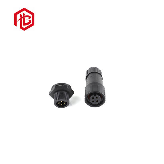 IP68 Male to Female Power Cable Waterproof Electrical Connector