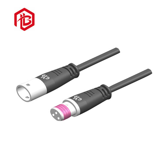 Small Flat Plug IP68 Waterproof Wire Terminal Cable Connectors