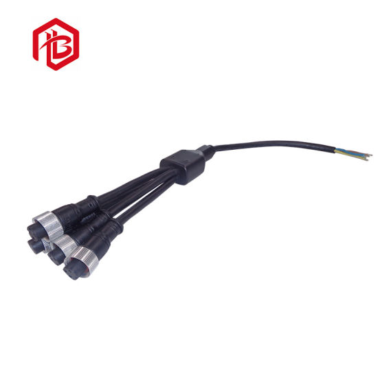 Good Quality Female Male Power LED Waterproof 4 Pin Y Connector