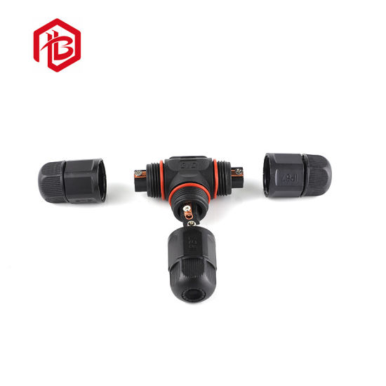 Nylon Material and IP68 Protection Level Waterproof 3 Way Pipe Connector