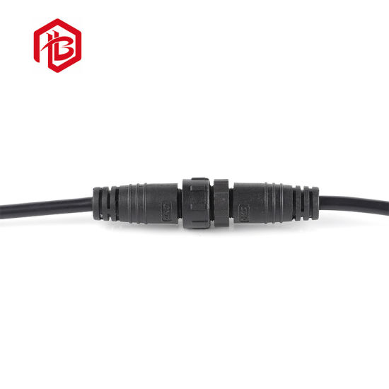 LED Light Electrical M14 4-Pin Battery Sliding Connector Types