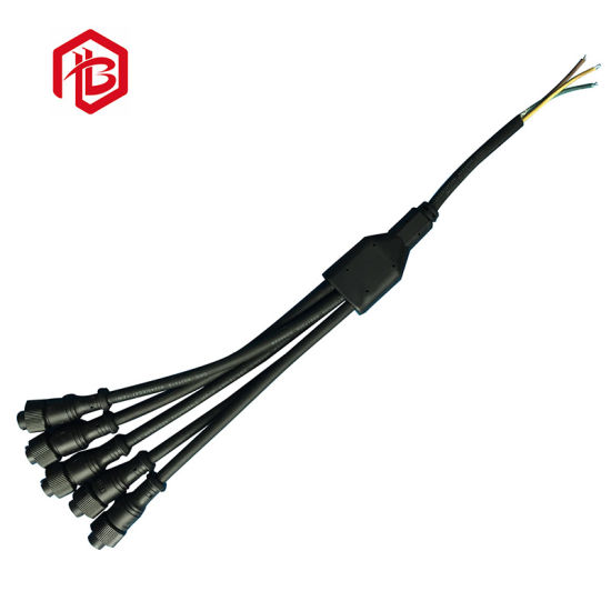 Long History Products Waterproof Y-Connector Male and Female Power Connector