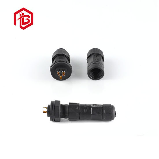 Wide Varieties PVC/Nylon/Metal 3 Pin LED Waterproof Connector