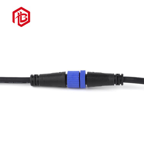 PVC/Nylon LED Connector with Cable IP68 220V Plug