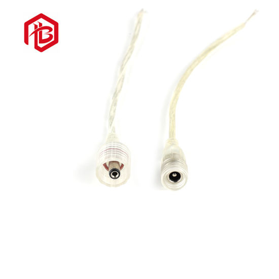 Transparent/Black/White Electrical DC Female Male Plugs