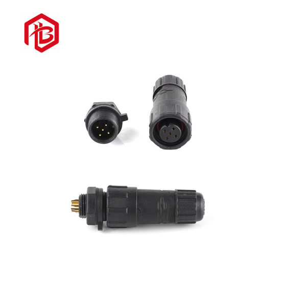 New Promotion Hot Sale Nylon Screw 2pin 3pin Waterproof Connector