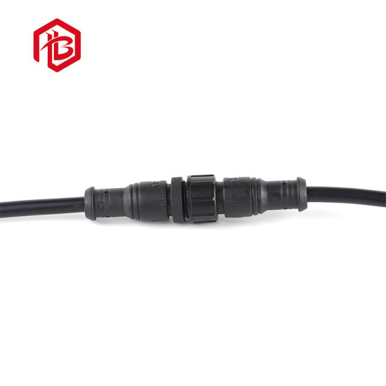 Metal PVC M15 Waterproof Cable IP68 Waterproof Connector LED Connector