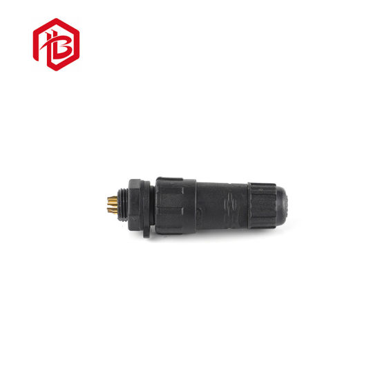 Assembled 2pin 3pin Waterproof Connector M14 Panel Mount Male Female Socket