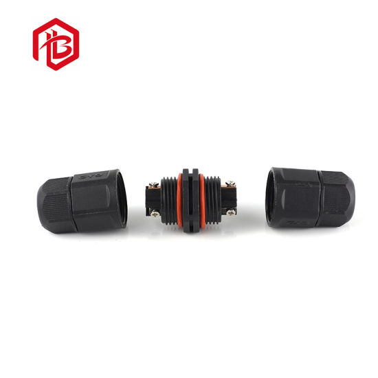 Male Female Panel Mount Connector with Screw Nut