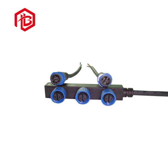 IP68 Male to Female M15 Module 5 Pin Electrical Connector