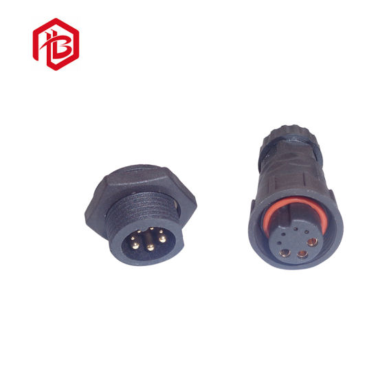 IP68 Male to Female 5 Pin Electrical Assembled Waterproof Connector