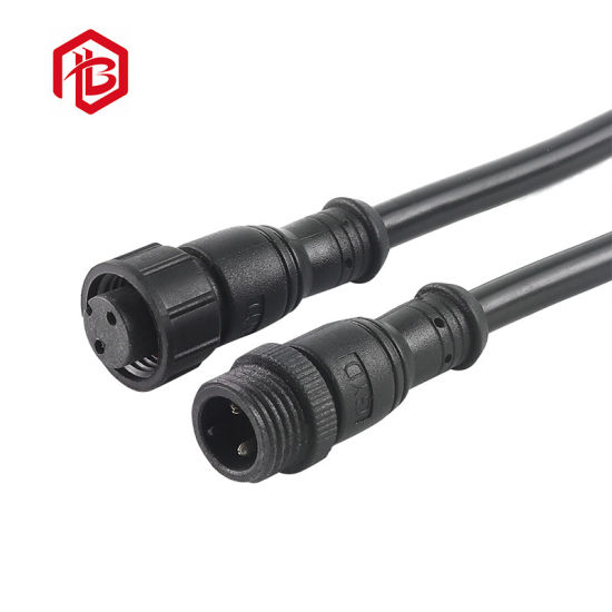 M15 Electrical Connector with 2pin PVC Cable Splitter