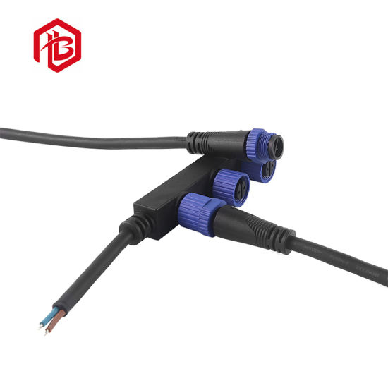 Street Lamp Waterproof Power 2 Pin Cable Rubber Line Connector
