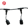 Waterproof E27 Lamp Holder LED Belt Light with Rubber Cable