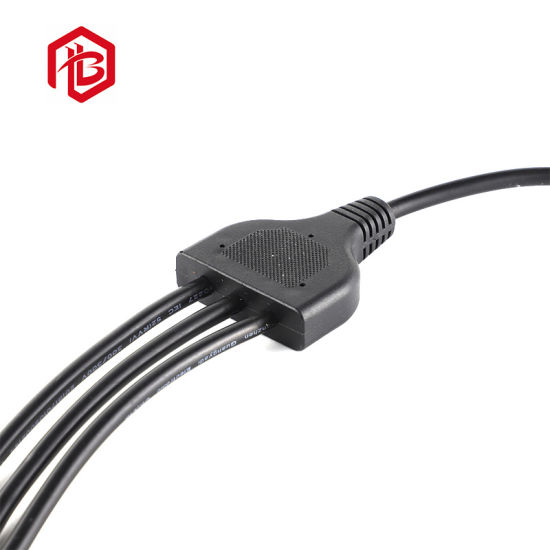 Promotion Transparent Y Connector 2 Pin Cable Socket