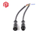 Metal Connector M12 Female 8 Pins Cable