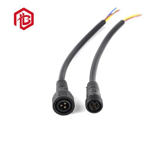 IP68 Cable Power Female Brass Wire Terminal Assembled Connector