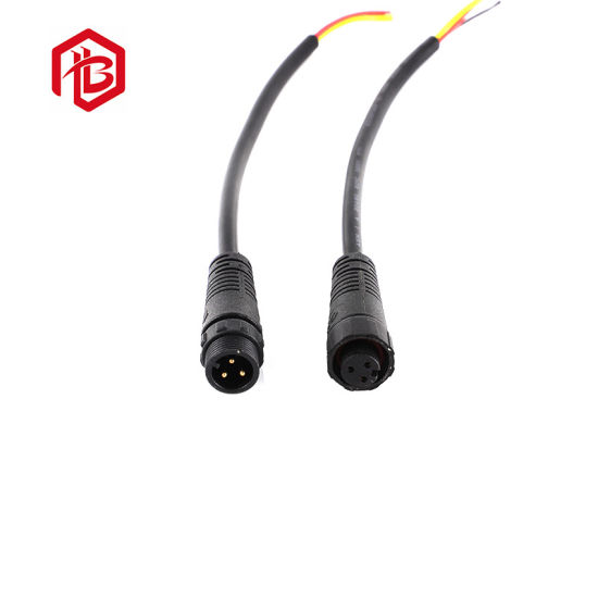 High Standard M12 Waterproof Cable Connector LED Male and Female Connector