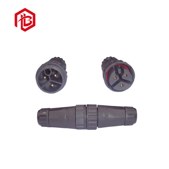 High Voltage 6pin M23 Waterproof IP67 Rubber Plug with Cables Wire
