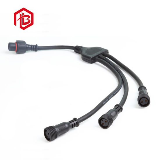 Wear-Resisting Products Rubber Seal Y-Connector Power Male and Female
